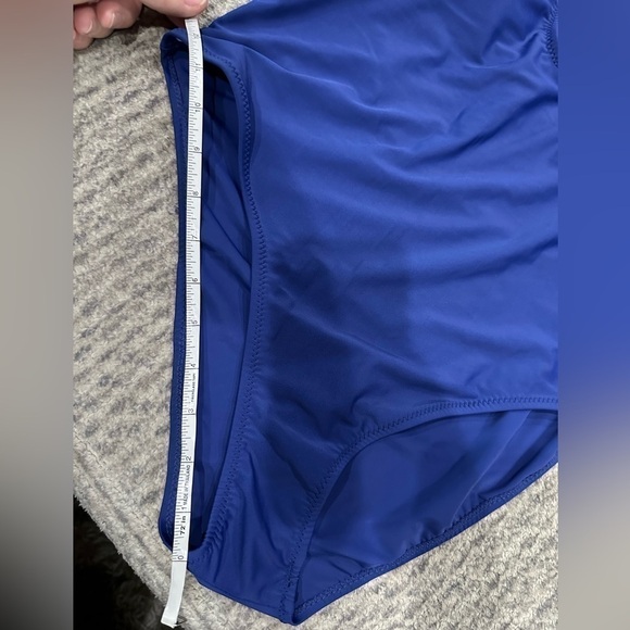 Cupshe navy blue one pice with ties, NWT!! - Picture 3 of 8